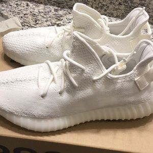 Cream/white yeezys